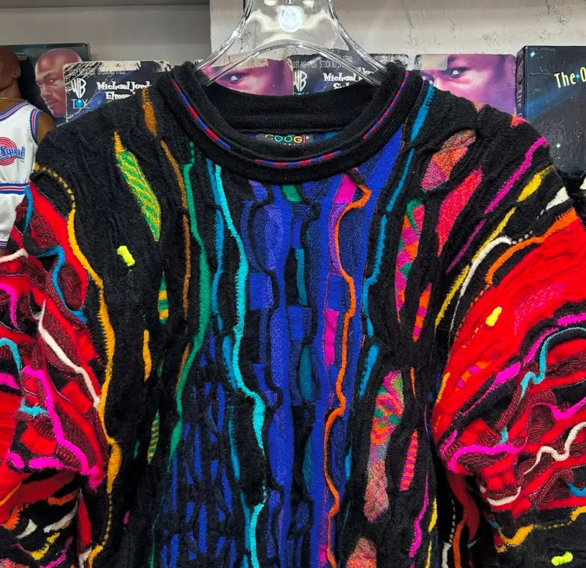 쿠지 COOGI VTG CABLE KNIT